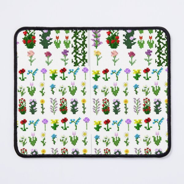Item preview, collection of minecraft flowers designed and sold by CatsCritterDesigns .