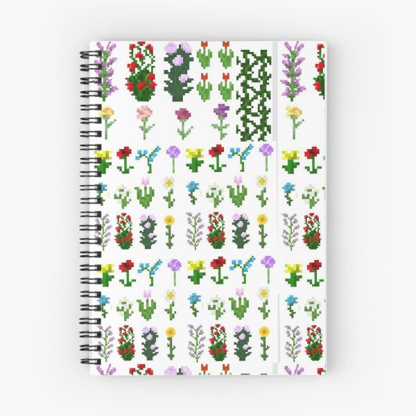Artikelvorschau, Sammlung von Minecraft-Blumen entworfen und verkauft von CatsCritterDesigns .