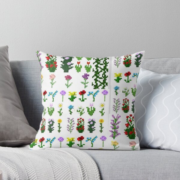 Item preview, collection of minecraft flowers designed and sold by CatsCritterDesigns .