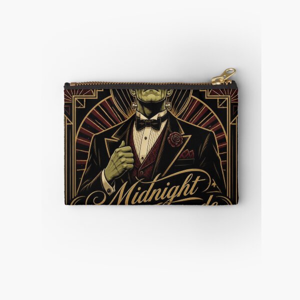 Item preview, Frankenstein Art Deco Halloween Shirt | Midnight Masquerade Gold Illustration designed and sold by SunnyDesign82.