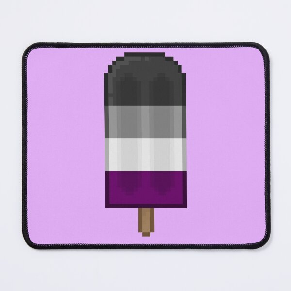 Item preview, Pixelart Ace Pride Icepop designed and sold by Lilac-Cat.