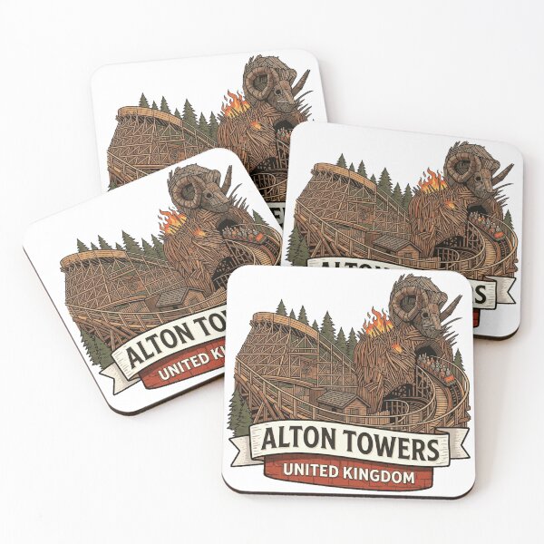 Item preview, Roller Coaster Alton Towers designed and sold by clintang.