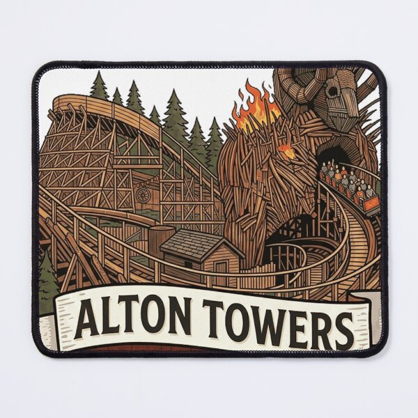 Item preview, Roller Coaster Alton Towers designed and sold by clintang.