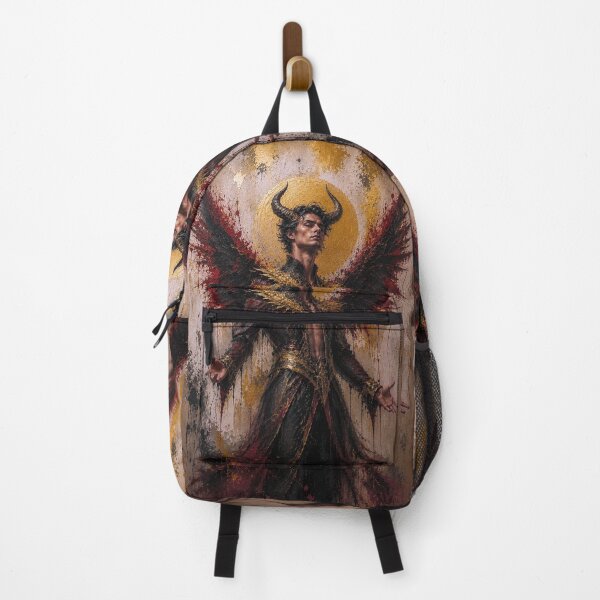 Item preview, Lucifer, Fallen angel painting. designed and sold by GalleryKauffeld.