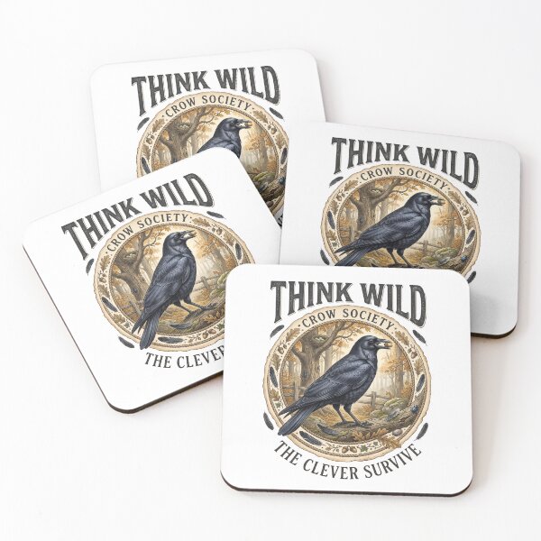 Item preview, Think Wild - Crow Society  designed and sold by Roy & Tiffany.
