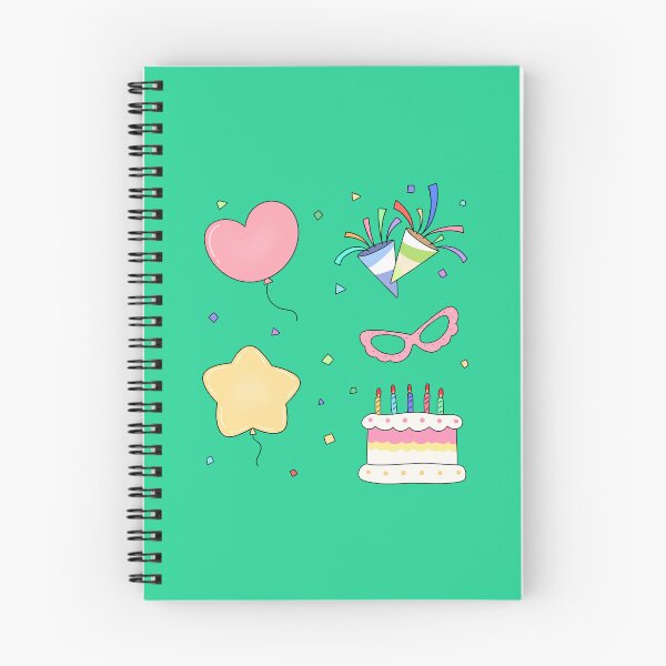 Item preview, Cute Birthday Party Elements Clipart Set designed and sold by ubborn.