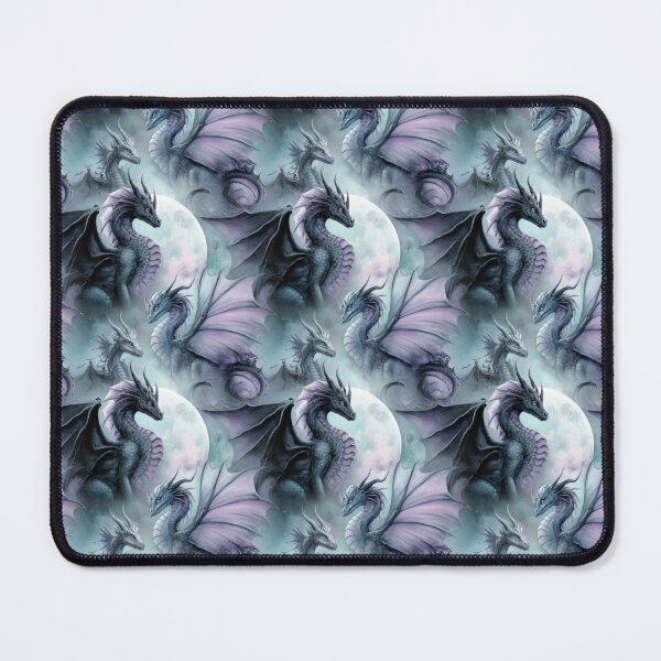 Item preview, Purple Dragon And Moon designed and sold by Abizola.