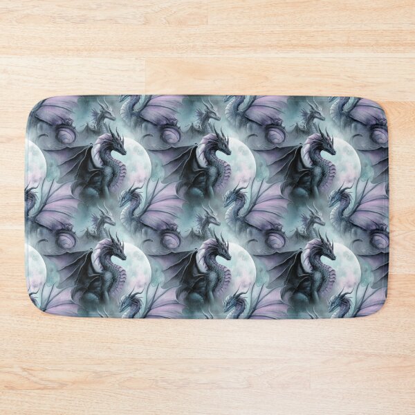 Item preview, Purple Dragon And Moon  designed and sold by Abizola.