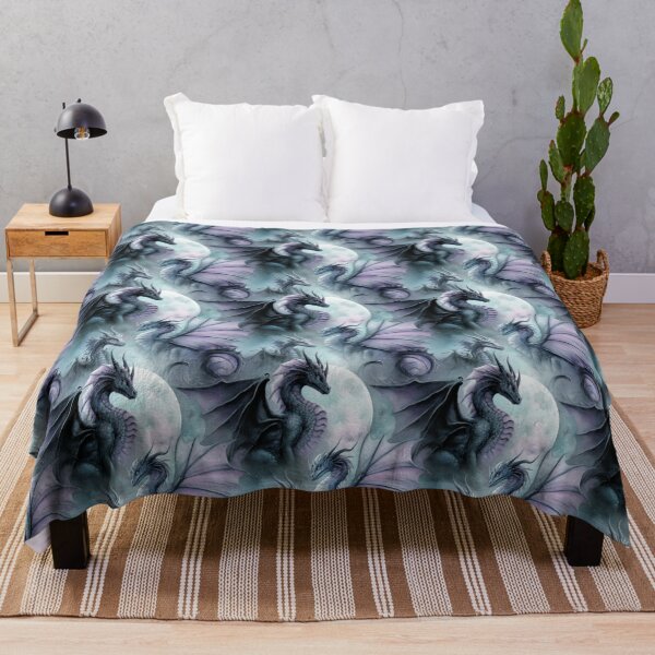 Item preview, Purple Dragon And Moon designed and sold by Abizola.