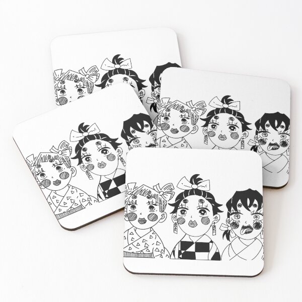 Item preview, Tanjiro, zenitsu,inosuke  designed and sold by Thing3of4girlie.
