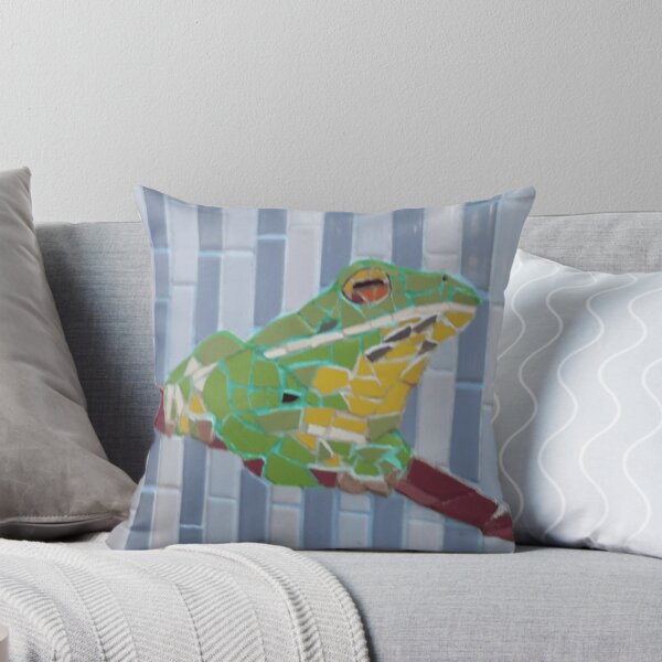 Item preview, White Lipped Green Tree Frog designed and sold by Fayes4Art.
