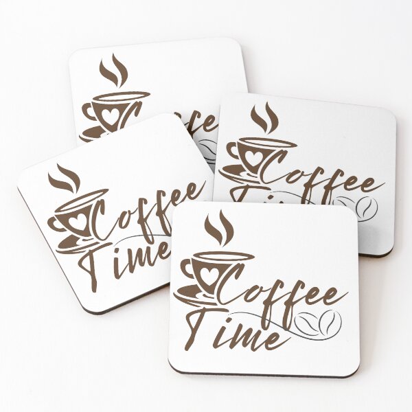 Item preview, Coffee Time Cup Heart and Beans designed and sold by Lorens Designs.