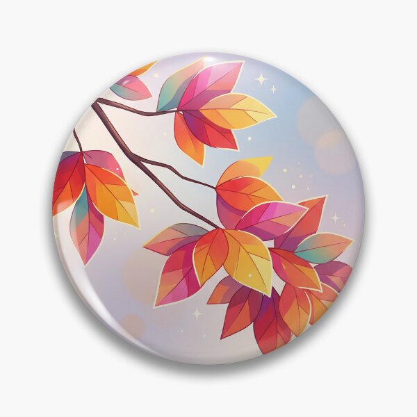 Item preview, Vibrant Autumn Leaves Branch designed and sold by Neural Dream.