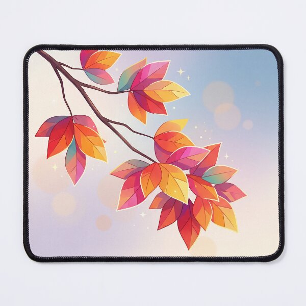 Item preview, Vibrant Autumn Leaves Branch designed and sold by Neural Dream.