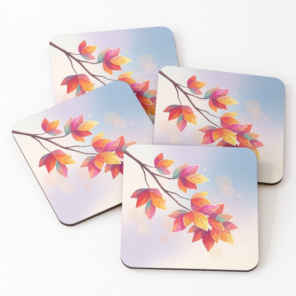 Item preview, Vibrant Autumn Leaves Branch designed and sold by Neural Dream.