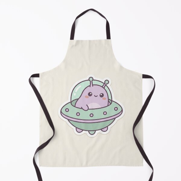 Item preview, Cute Kawaii Alien UFO Pastel designed and sold by AEVORI.