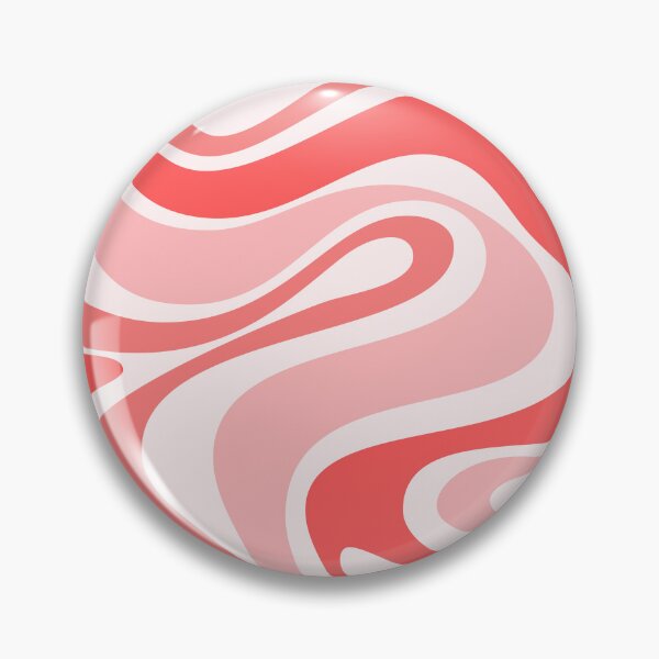 Item preview,  Liquid Swirl Retro Abstract in pinks  tones, Light Blush, Cream, and White designed and sold by Differenceee.