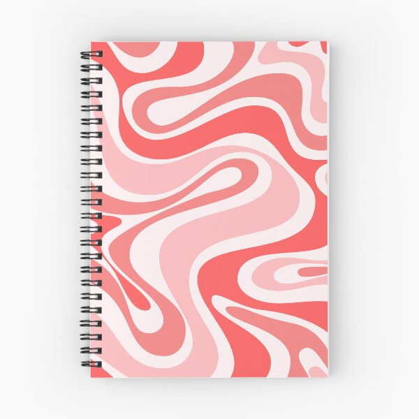 Item preview,  Liquid Swirl Retro Abstract in pinks  tones, Light Blush, Cream, and White designed and sold by Differenceee.