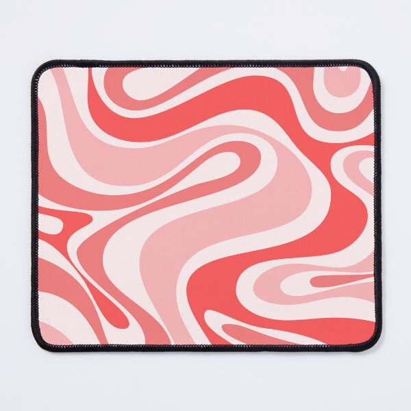 Item preview,  Liquid Swirl Retro Abstract in pinks  tones, Light Blush, Cream, and White designed and sold by Differenceee.