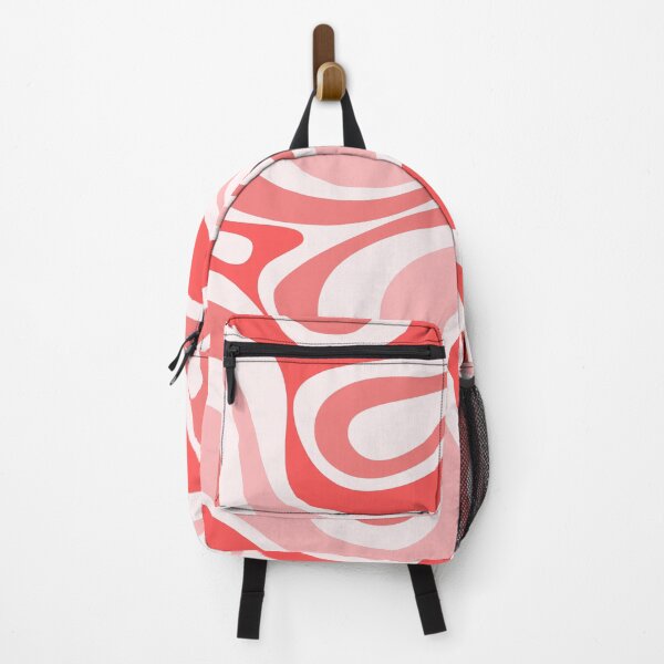 Item preview, Liquid Swirl Retro Abstract in pinks tones, Light Blush, Cream, and White designed and sold by Differenceee.