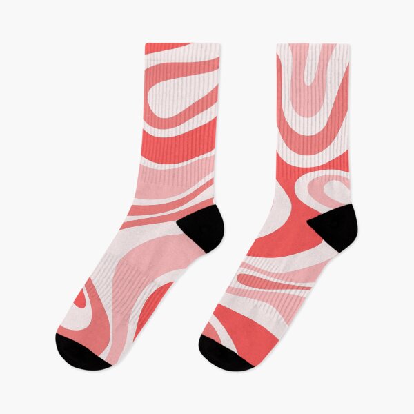 Item preview,  Liquid Swirl Retro Abstract in pinks  tones, Light Blush, Cream, and White designed and sold by Differenceee.