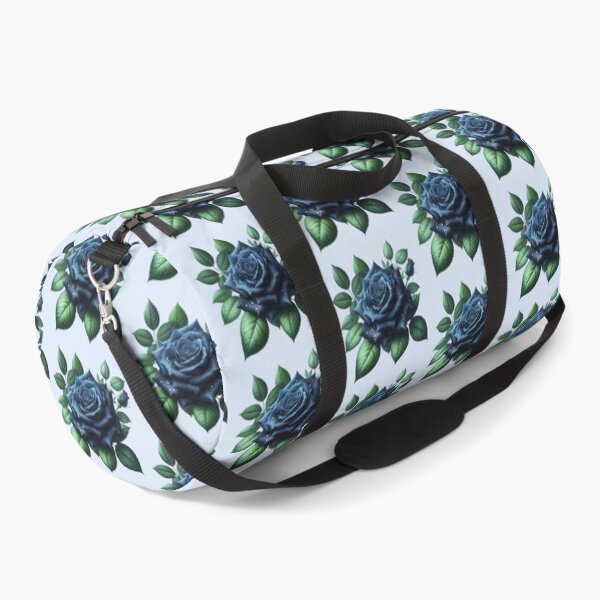 Item preview, Dark Blue Rose with Water Drops Floral Illustration designed and sold by SweetLilith.