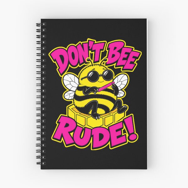 Item preview, Don’t Bee Rude Funny Sarcastic Honey Bee Pun Neon Pop Art designed and sold by Anyshca.