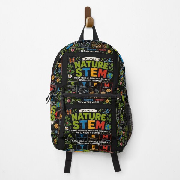 Item preview, Kids Nature of STEM Science Technology Engineering Mathematics Educational designed and sold by Genius Geek.