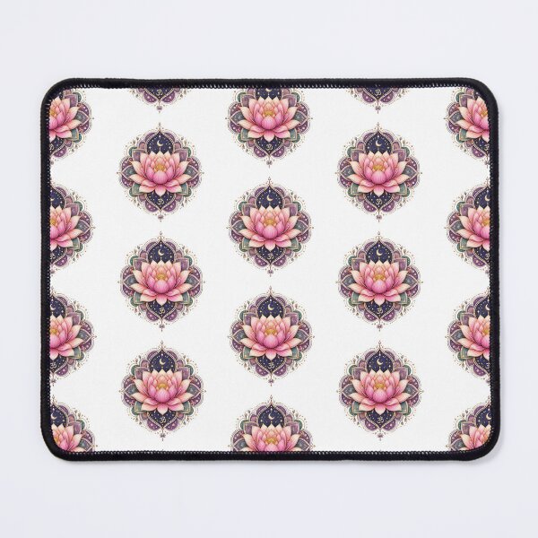 Item preview, Purple Pink Lotus Mandala Sticker designed and sold by PriyankaSonara.