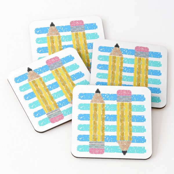 Item preview, Back To School Pencil Stripes Teacher Design designed and sold by Oddifys.