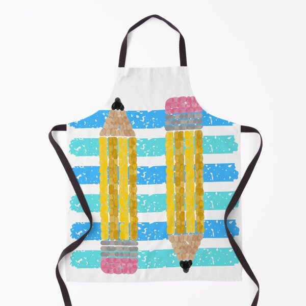 Item preview, Back To School Pencil Stripes Teacher Design designed and sold by Oddifys.