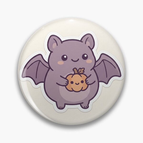 Item preview, Cute Kawaii Bat Pumpkin Halloween designed and sold by AEVORI.