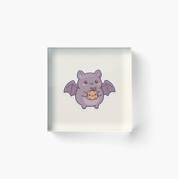 Item preview, Cute Kawaii Bat Pumpkin Halloween designed and sold by AEVORI.