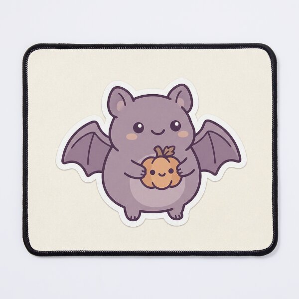 Item preview, Cute Kawaii Bat Pumpkin Halloween designed and sold by AEVORI.