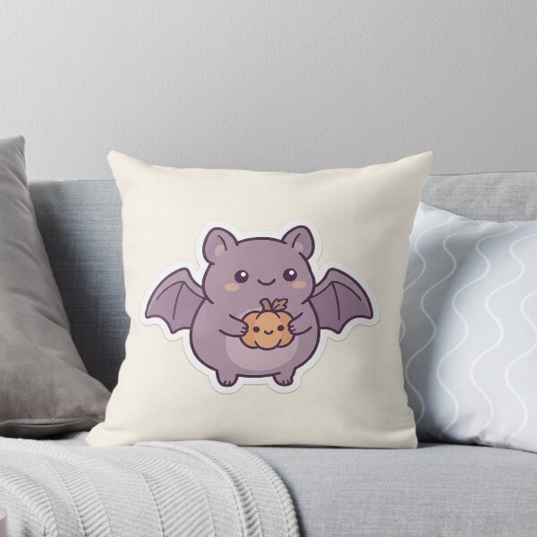 Item preview, Cute Kawaii Bat Pumpkin Halloween designed and sold by AEVORI.