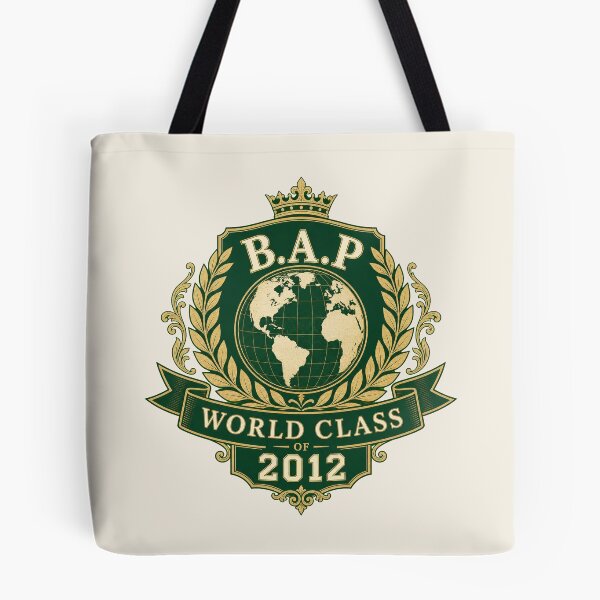 Item preview, B.A.P World Class Varsity Crest | Vintage Collegiate Heritage Design designed and sold by Meivelle.