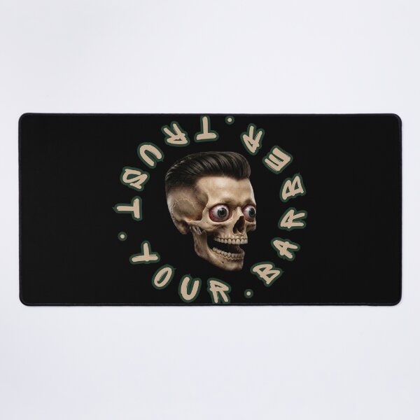 Item preview, Funny Trust Your Barber Skull Pompadour Haircut Design designed and sold by Barber MD Culture.