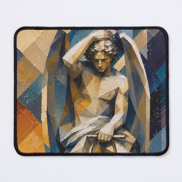 Item preview, Lucifer, Fallen angel painting. designed and sold by GalleryKauffeld.