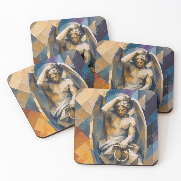 Item preview, Lucifer, Fallen angel painting. designed and sold by GalleryKauffeld.