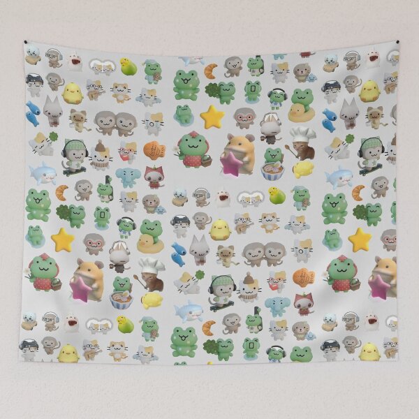 Item preview, collection of cute animals  designed and sold by CatsCritterDesigns .