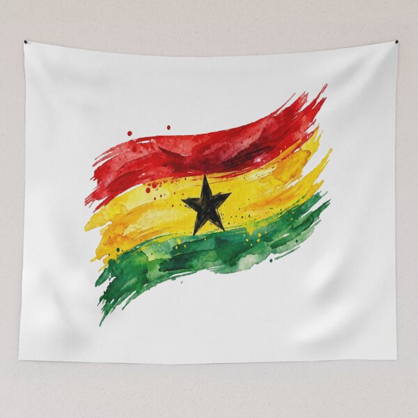 Item preview, Ghana Flag designed and sold by MadeOwn.
