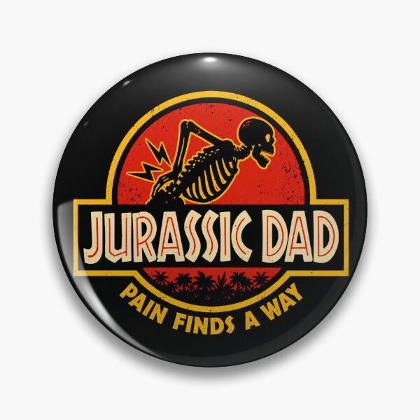 Item preview, Jurassic Prehistoric Dad – Vintage Back Pain Retro Graphic Tee designed and sold by DogLord.