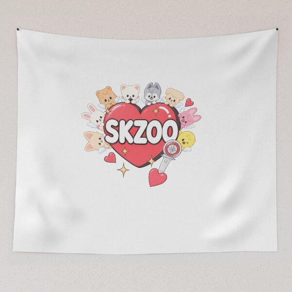 Item preview, SKZOO Heart Shirt, Cute Stray Kids Animal Tee, Kpop Lightstick Fan Graphic, Stay Gift For Fans, Comfort Colors Shirt designed and sold by BerryHand.