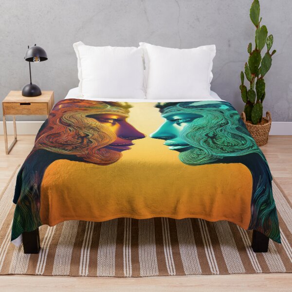Item preview, Surreal Nature Minds - Double Exposure Dual Portrait Art designed and sold by Outlet Raloel.