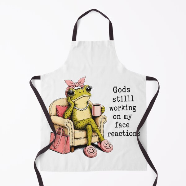 Item preview, Funny Sassy Frog Drinking Coffee Armchair Sarcastic Meme Graphic designed and sold by Ophtizu.
