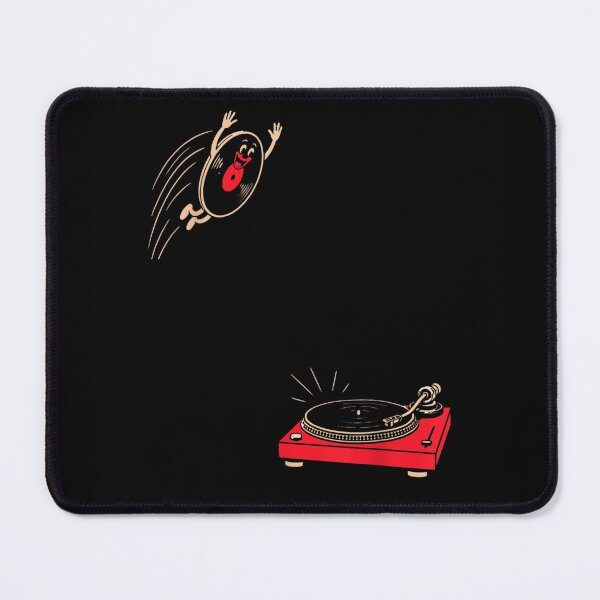 Item preview, Vintage Retro Vinyl Record Turntable Jumping Music Lover designed and sold by Ophtizu.