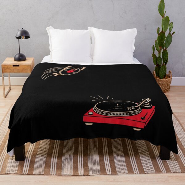 Item preview, Vintage Retro Vinyl Record Turntable Jumping Music Lover designed and sold by Ophtizu.