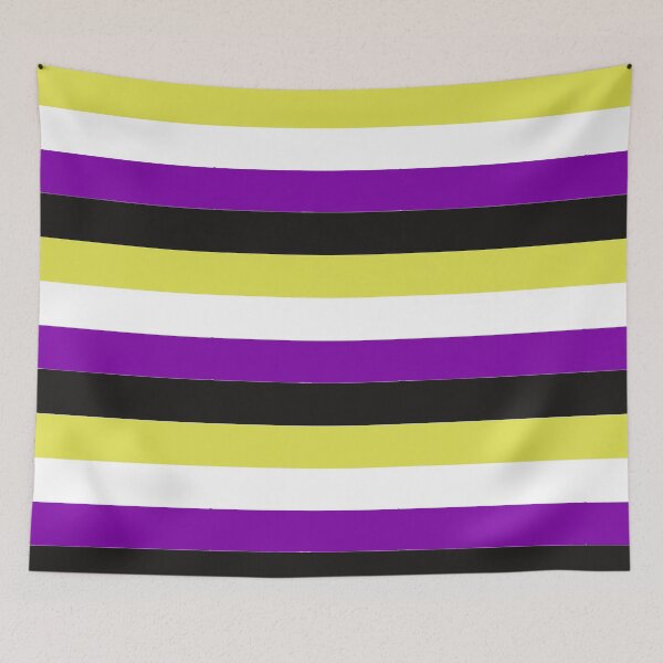 Item preview, nonbinary stripes designed and sold by ratherbeaprince.