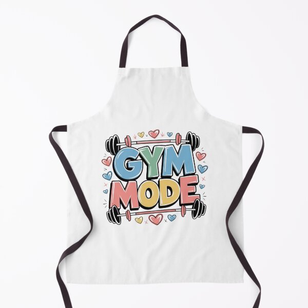 Item preview, Gym Mode Pastel Bubble Letters Barbell Hearts designed and sold by Macias123.