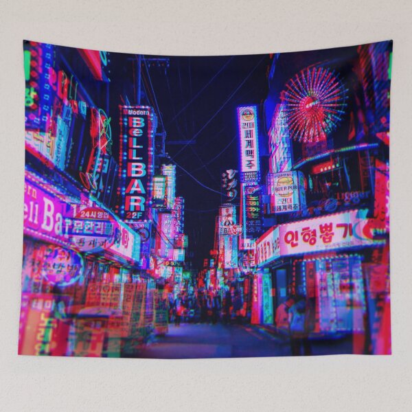 Aperçu de l'œuvre nuits lsd créée et vendue par calinedesign.